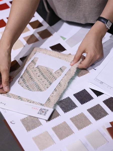 Our modern knitwear design and development center located in Shanghai China