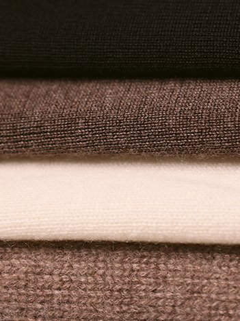 Close-up texture of premium 100% cashmere and natural fiber knitwear